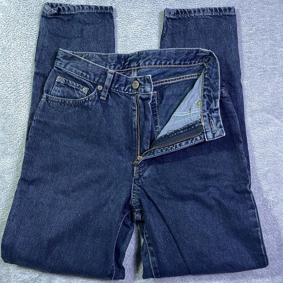 Edwin Jeans Men's 28x30 Berkeley Slim Fit Dark Wash Denim‎ Made in Japan Pants - Picture 2 of 16